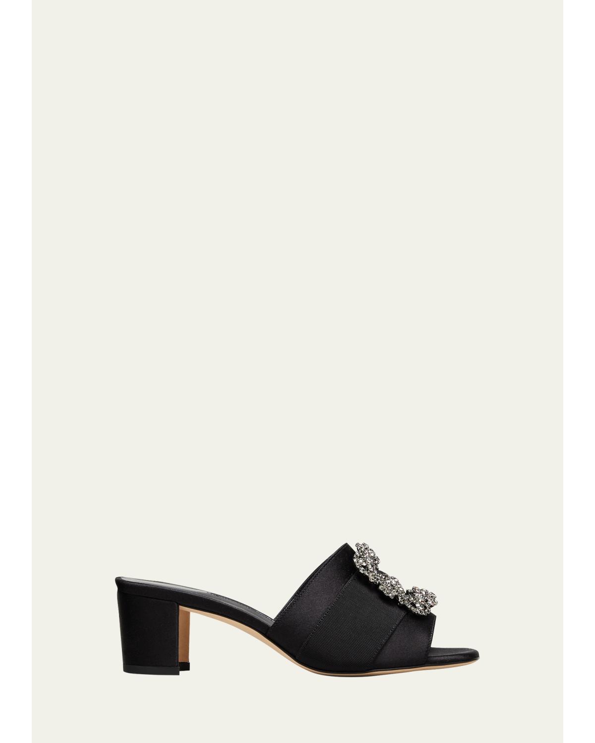 Marta Crystal Buckle Sandals