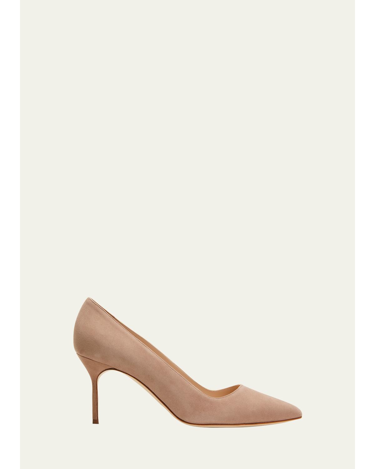 70mm BB Suede Stiletto Pumps