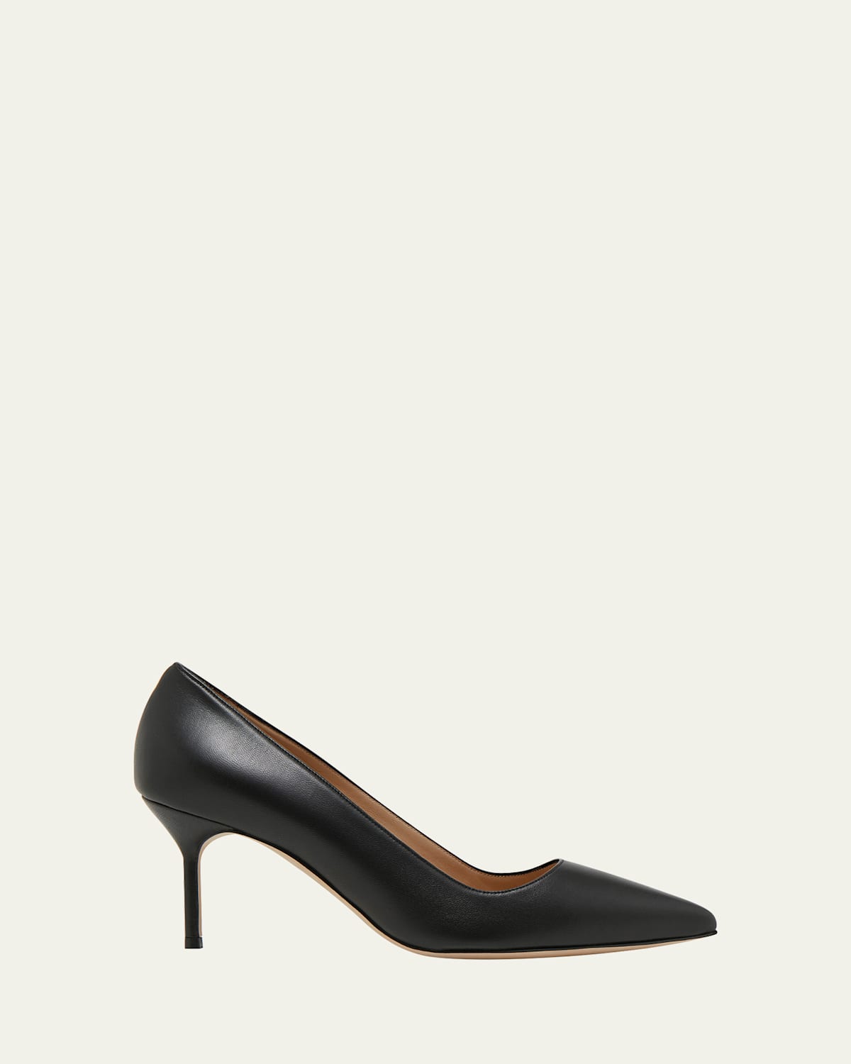 Manolo Blahnik BB 70mm Lambskin Stiletto Pumps | Thumbnail 4