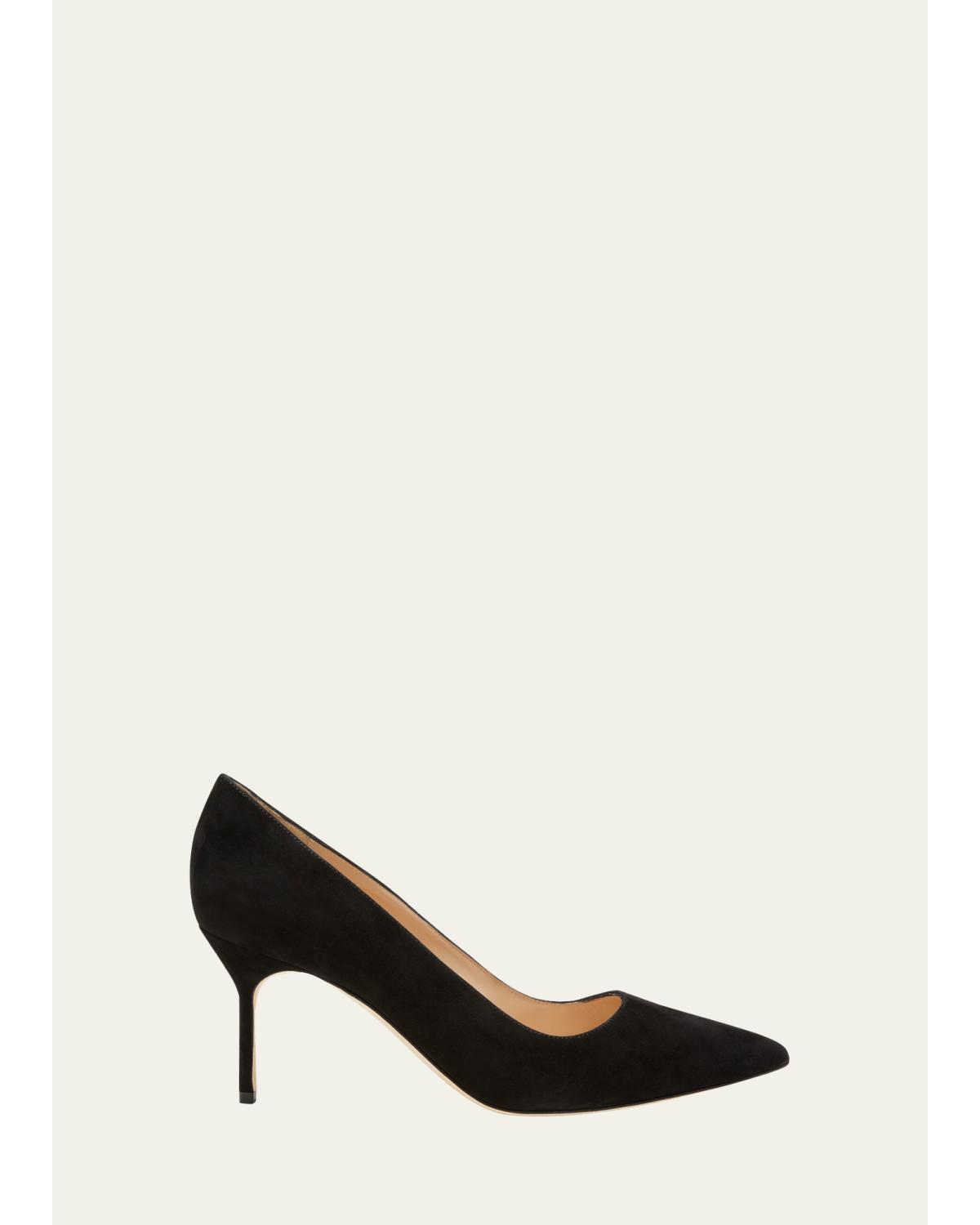 Bb 70Mm Suede Stiletto Pumps