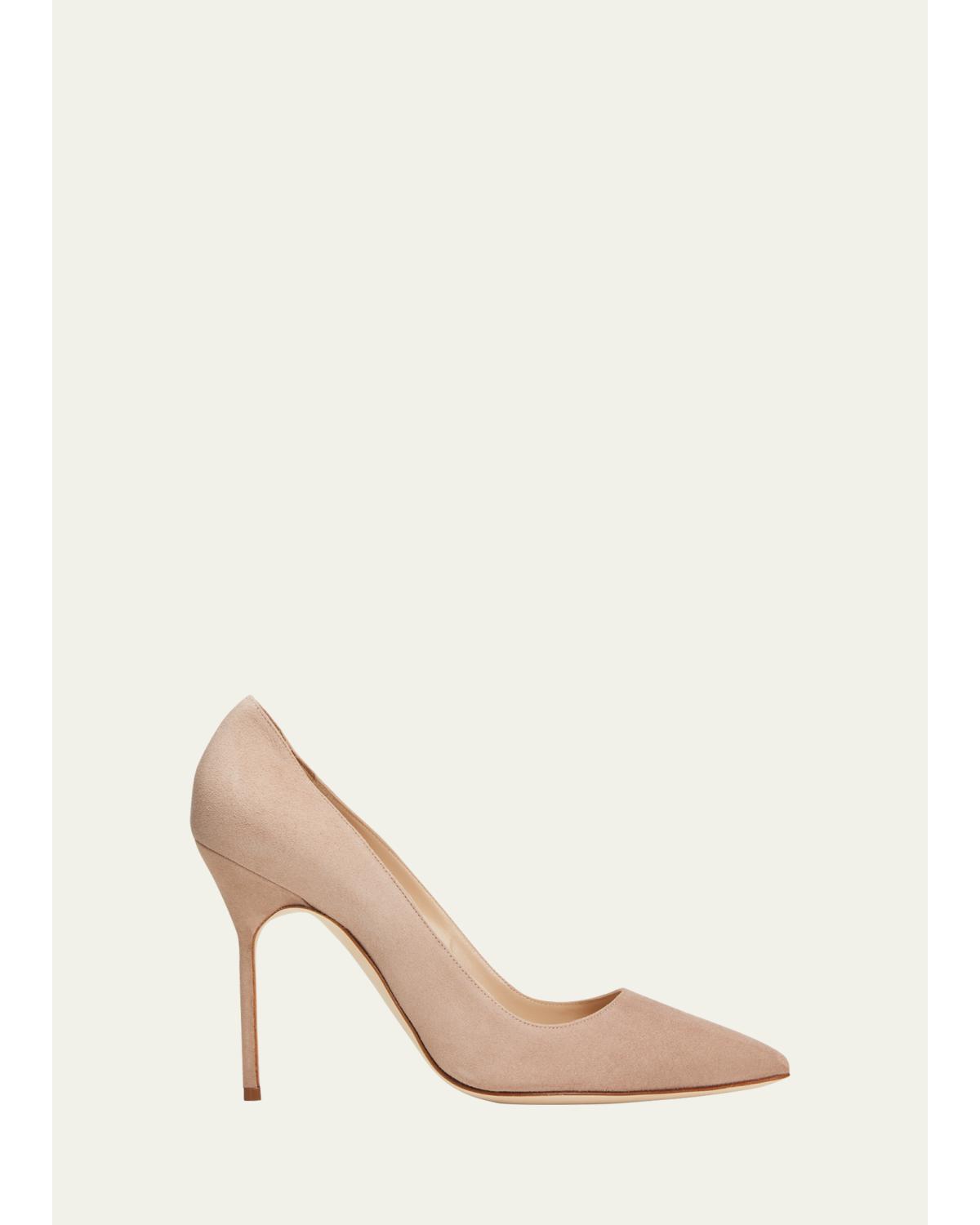 Bb 105Mm Suede Stiletto Pumps