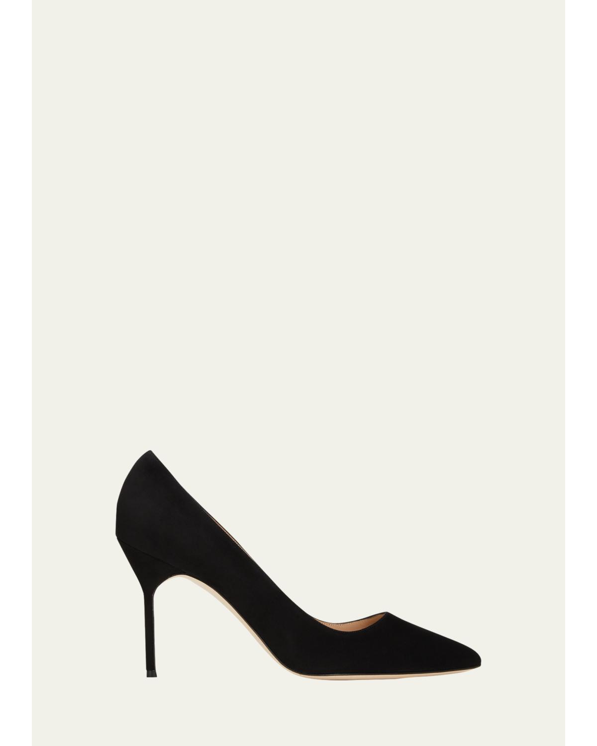 90mm BB Suede Pumps