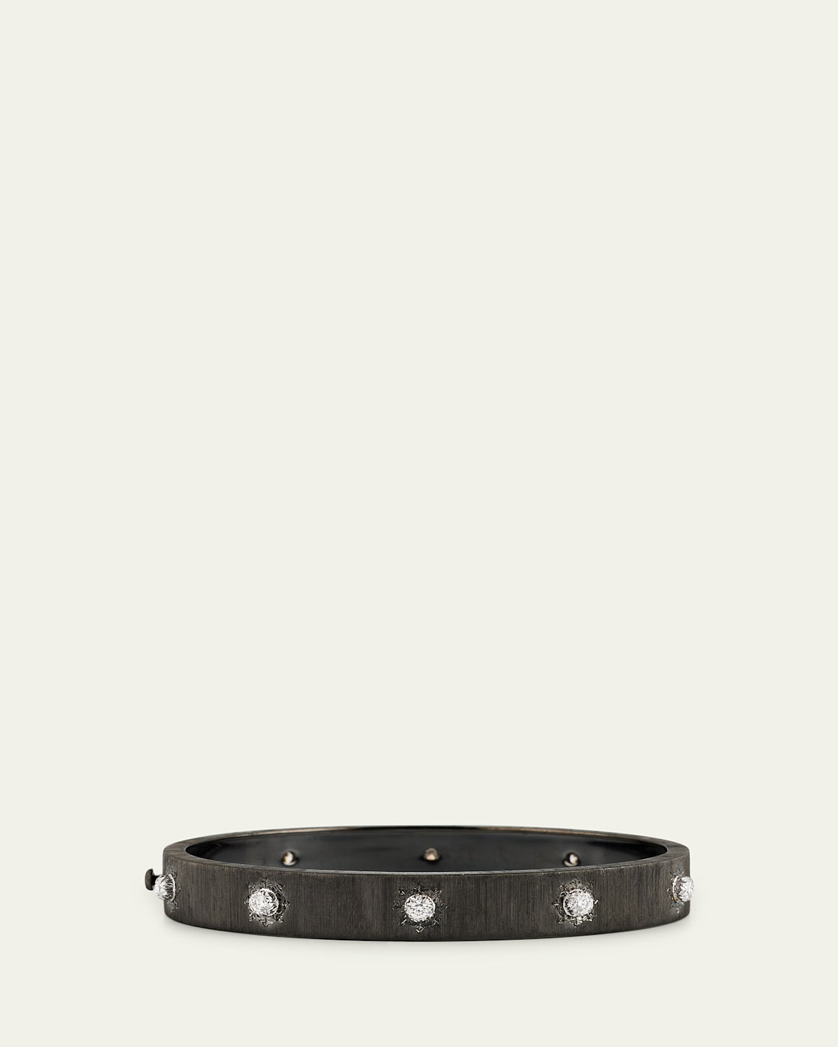 Macri Classica Bangle, Black Gold, 8mm