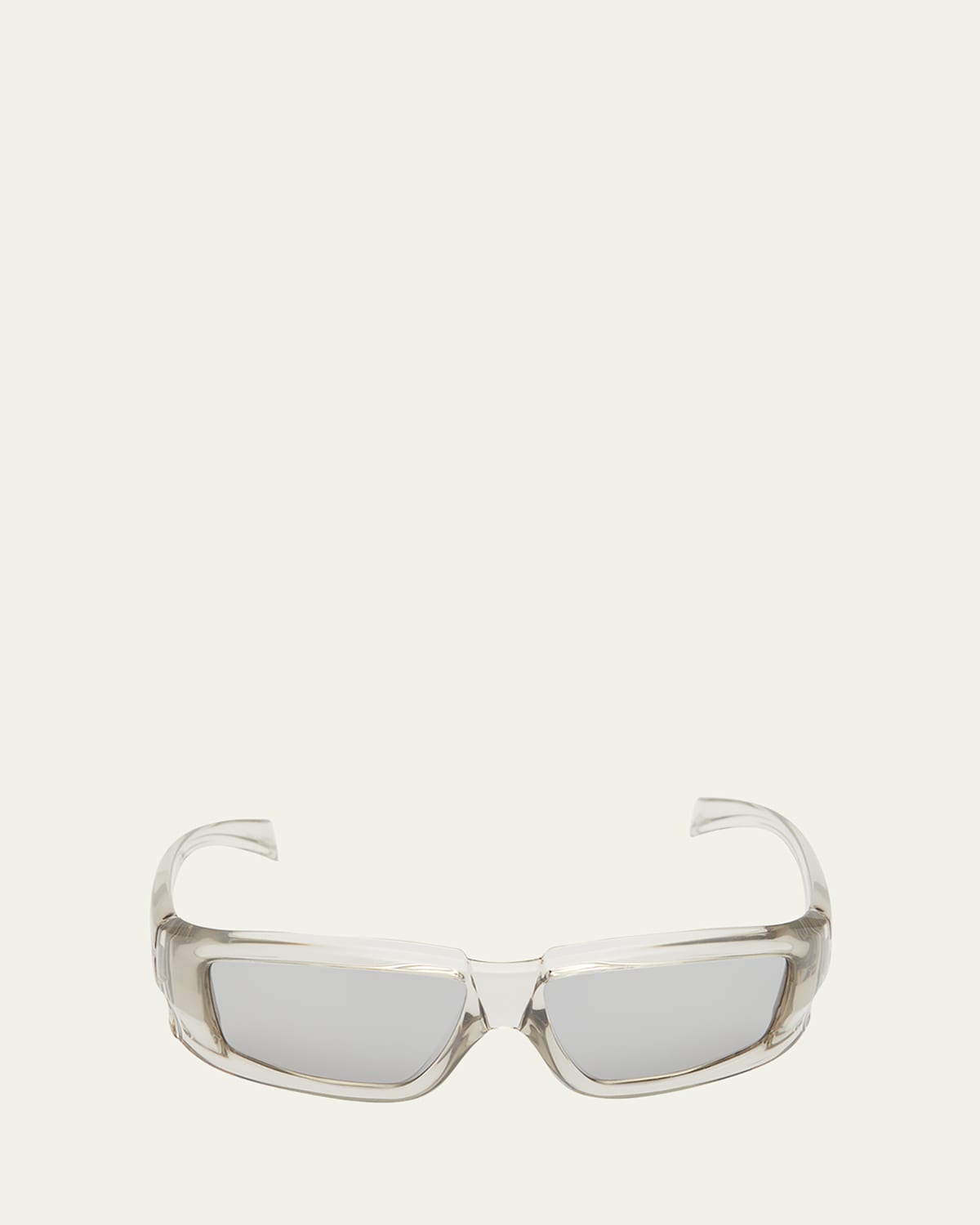 Men's Rick Clear Frame Square Sunglasses