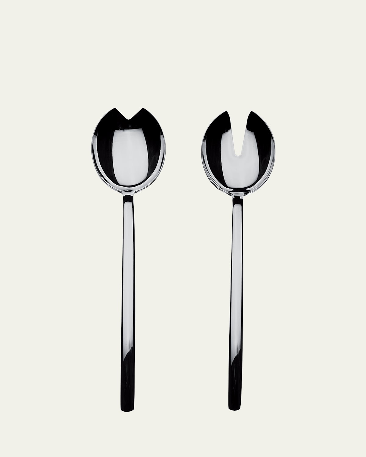 Mepra Due 2-piece Salad Server Set In Stainless Steel