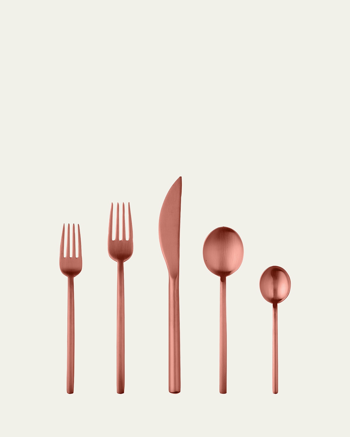 Mepra Bronze Linea Ice 5-Piece Flatware Set | Thumbnail 4 Mepra Bronze Linea Ice 5-Piece Flatware Set | Thumbnail 4