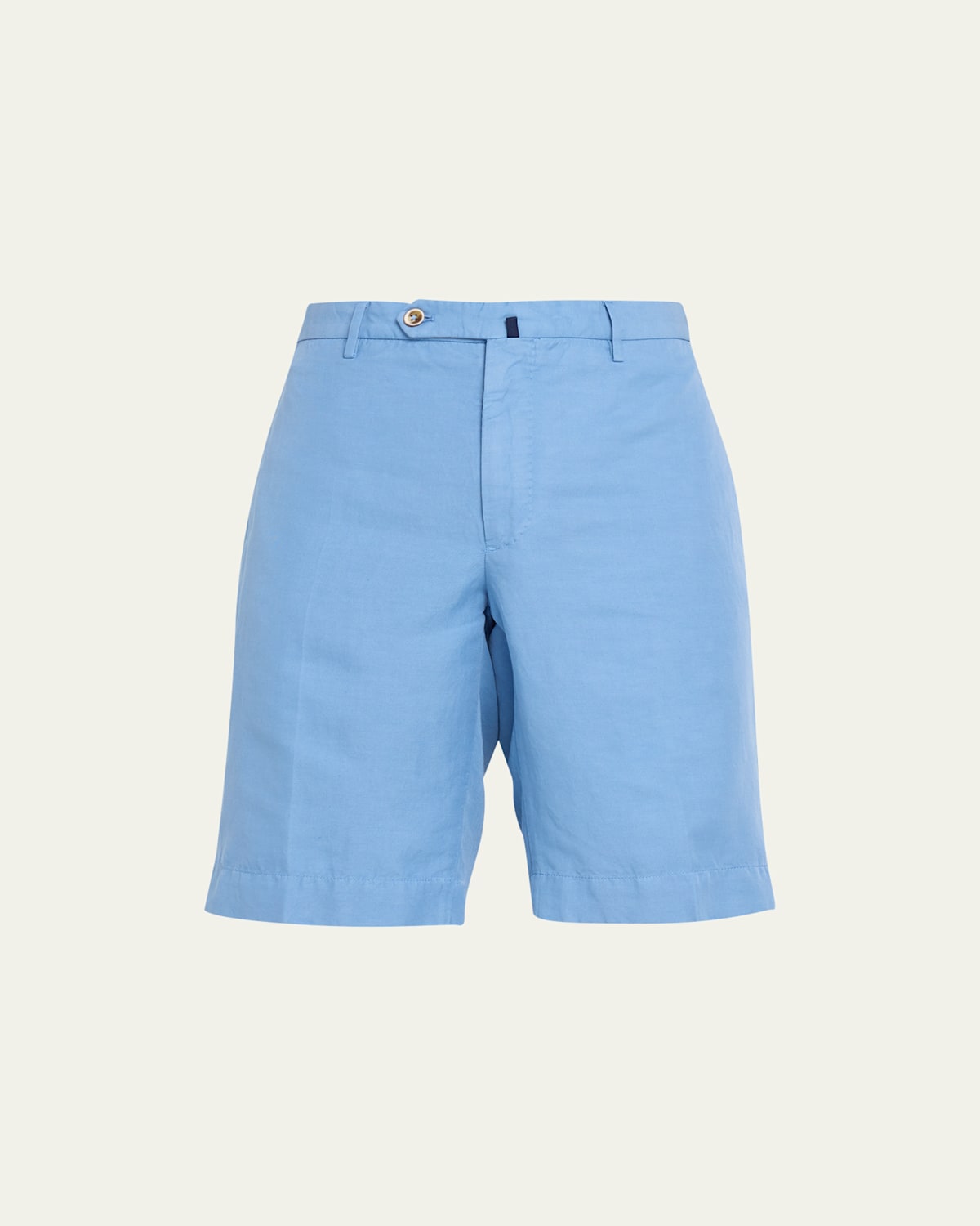Incotex Men's Omaha Chinolino Shorts In Medium Blue