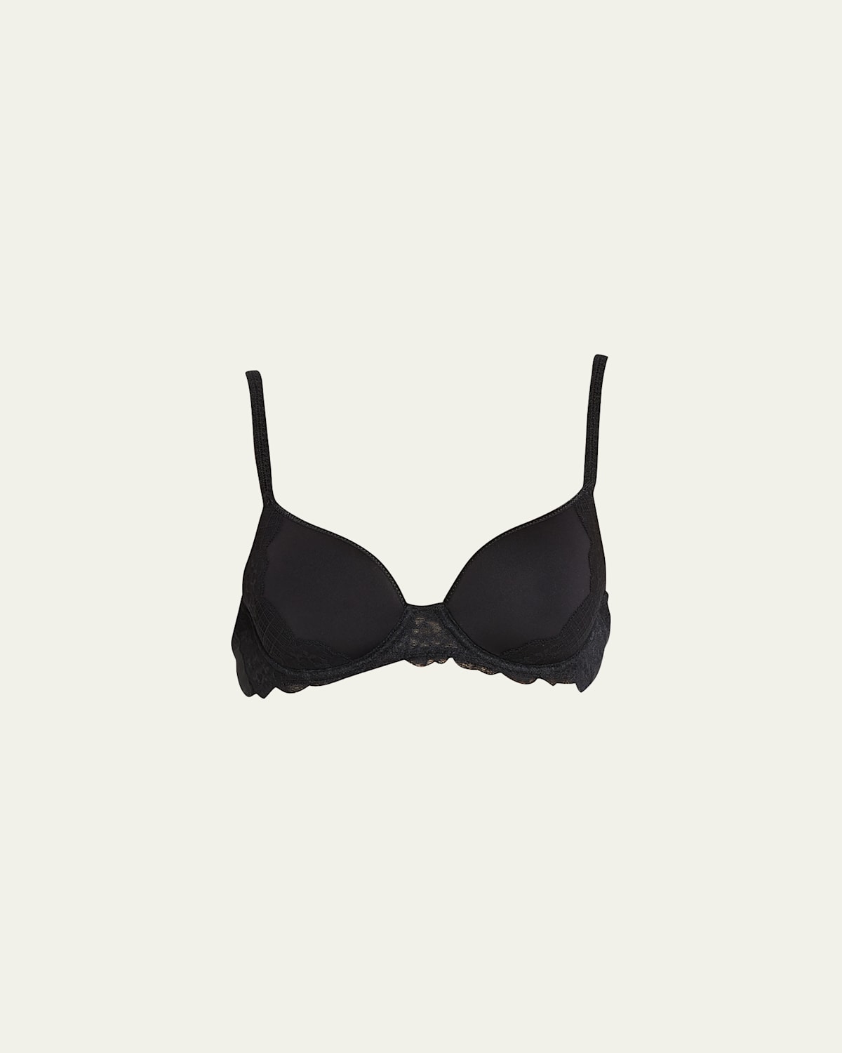 Simone Perele Reve Lace Plunge Bra In Black