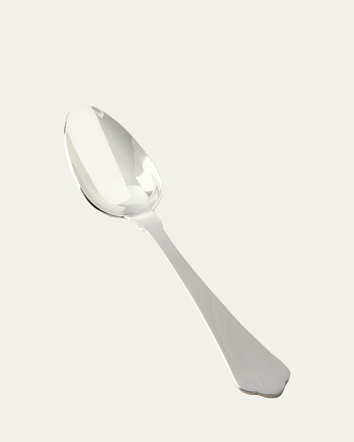 Astier De Villatte Naples Shiny Stainless Steel Serving Spoon