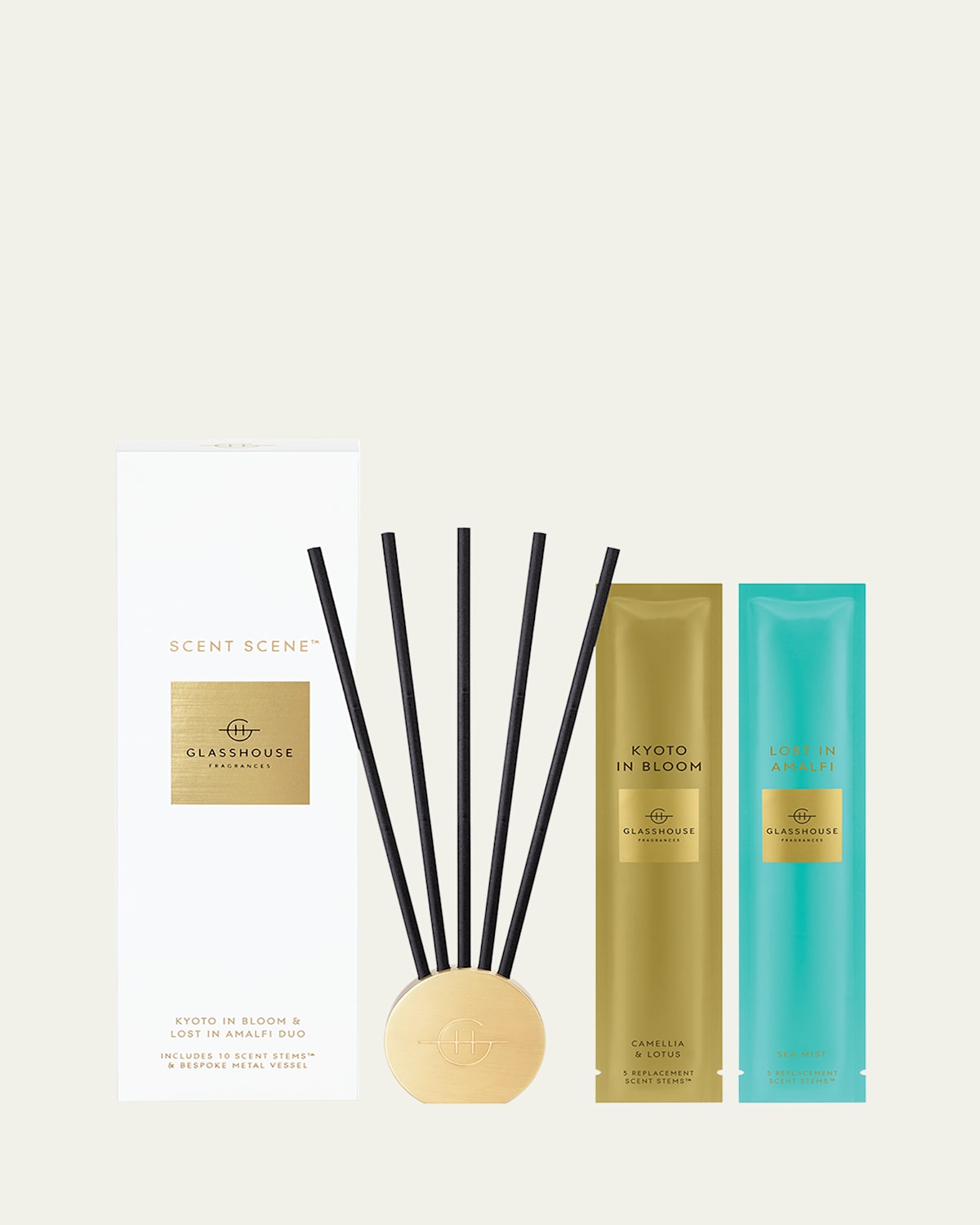 Glasshouse Fragrances Scent Scene Duo - Lost In Amalfi And Kyoto In Bloom