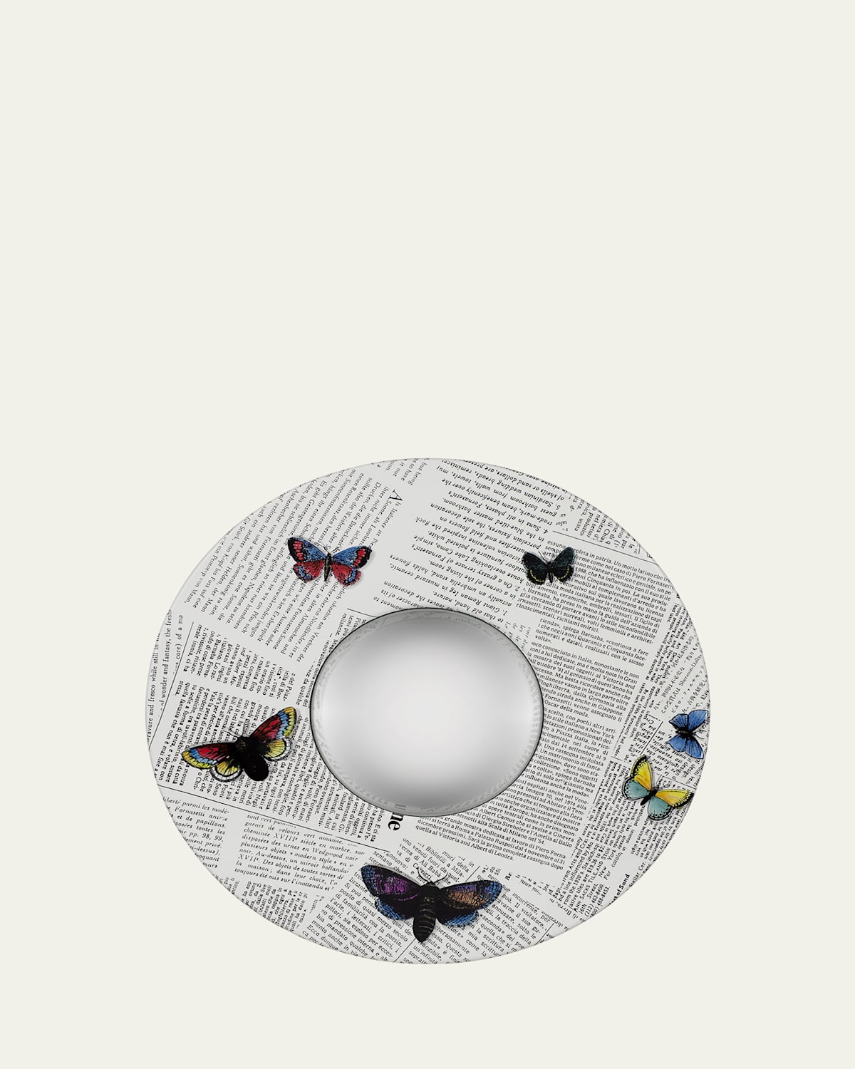 Fornasetti Ultime Notizie Convex Mirror In Multi