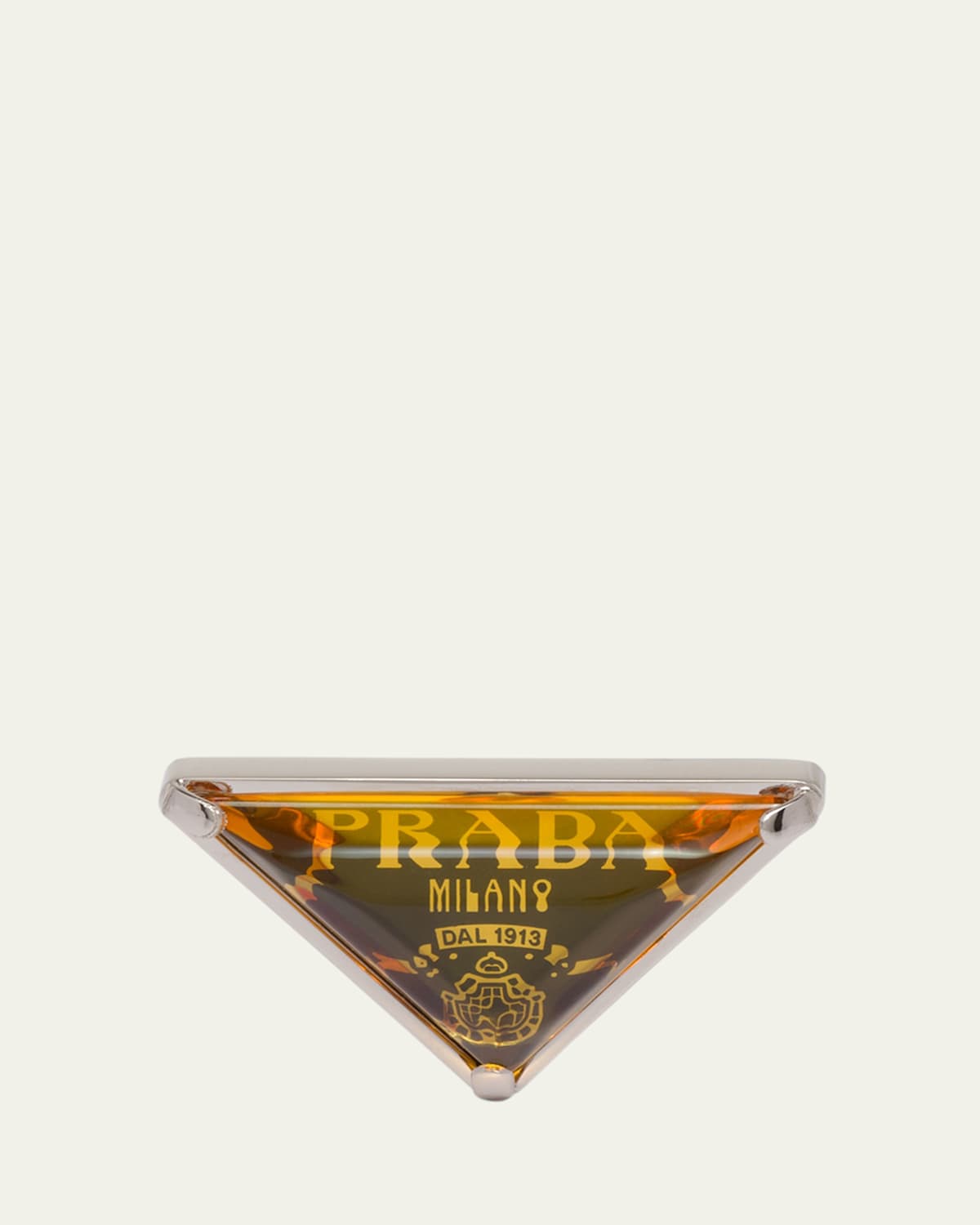 Triangle Embellished Clip Earrings