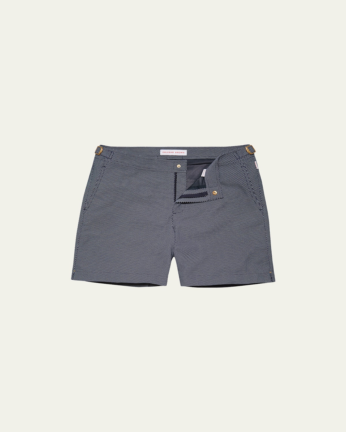 Men's Bulldog Jacquard Swim Shorts