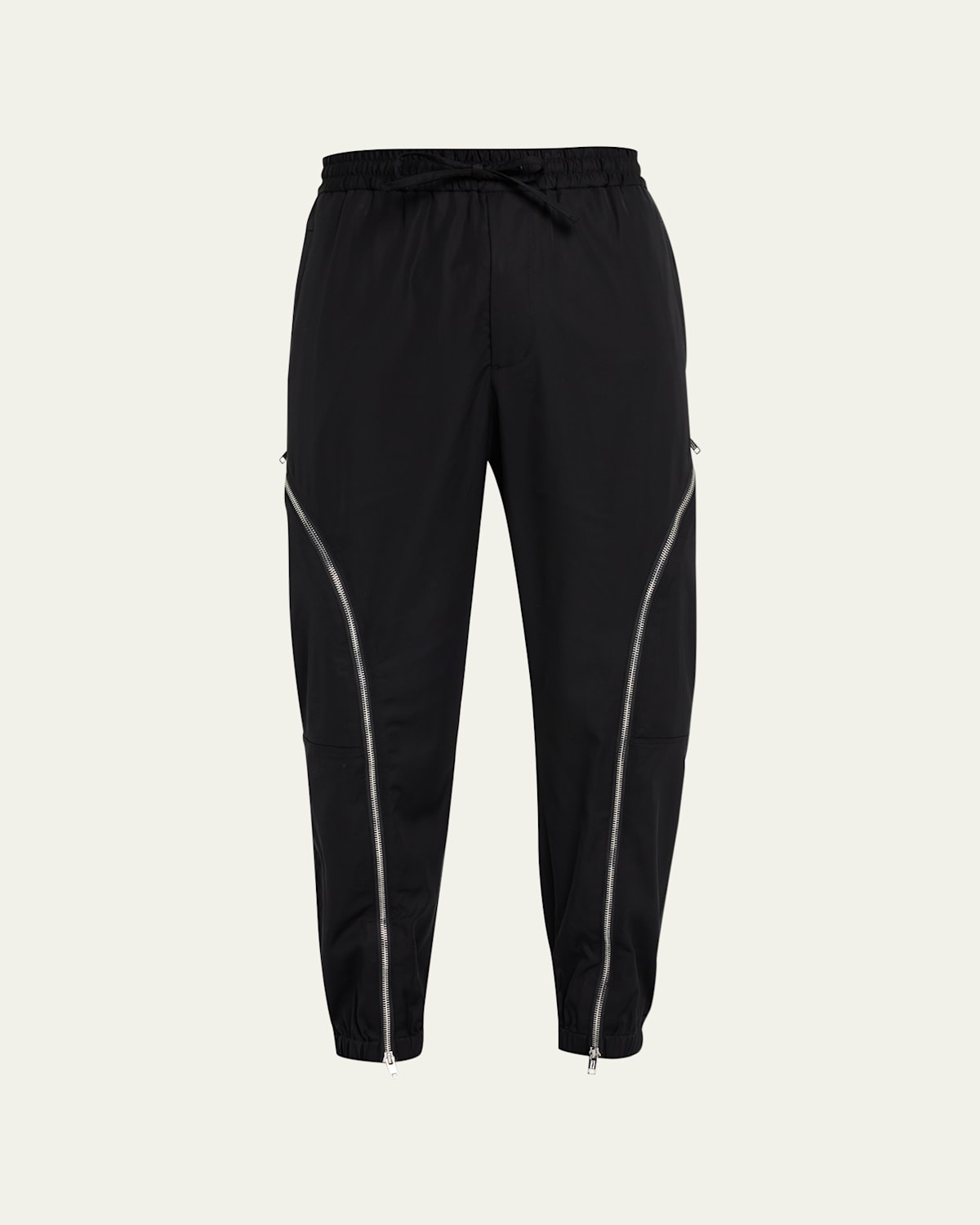 Men's Curve-Zip Cargo Jogger Pants