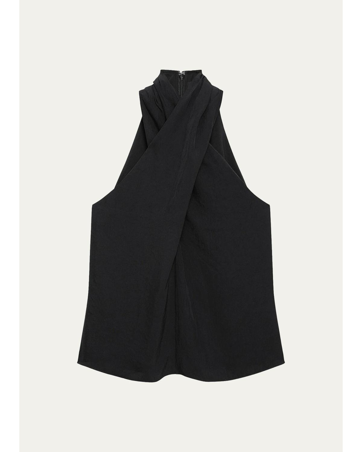 Halter Solid Sleeveless Top