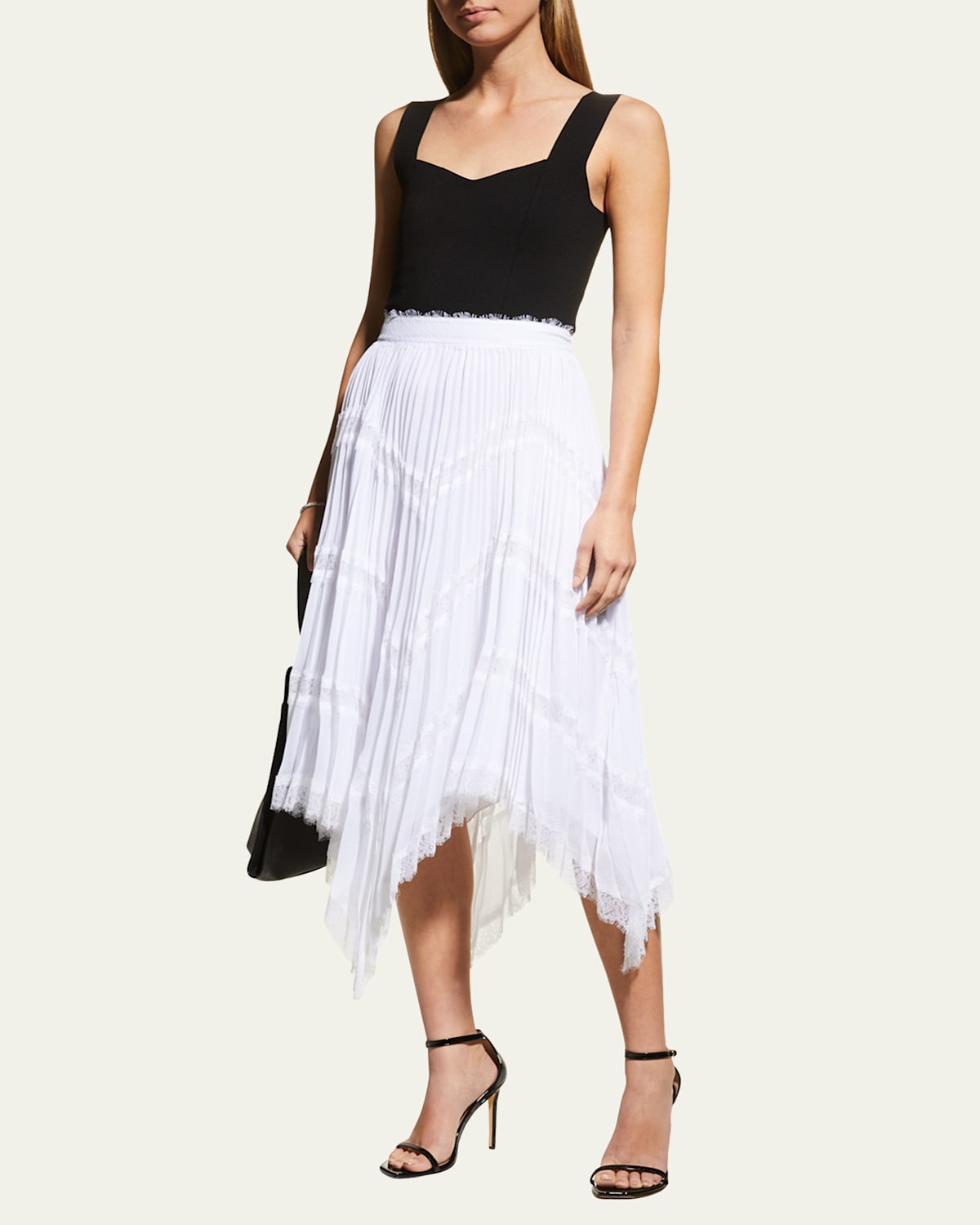 Jordana Seamed Cropped Tank Top