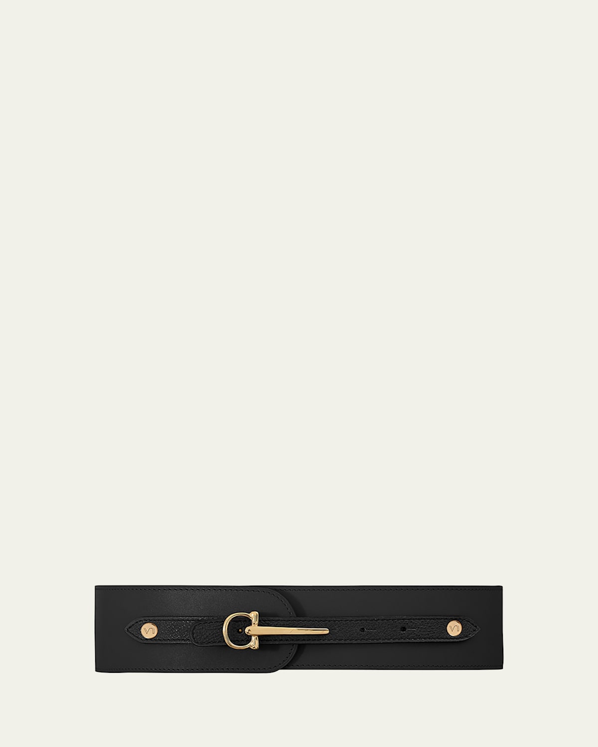 La Gracieuse Wide Leather Belt