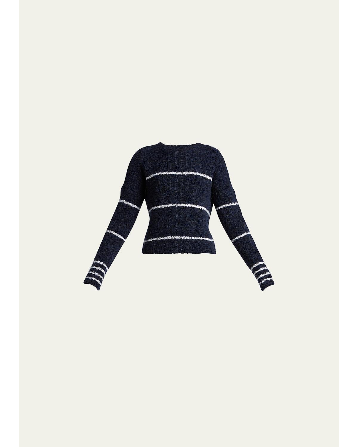 Striped Cashmere Pullover