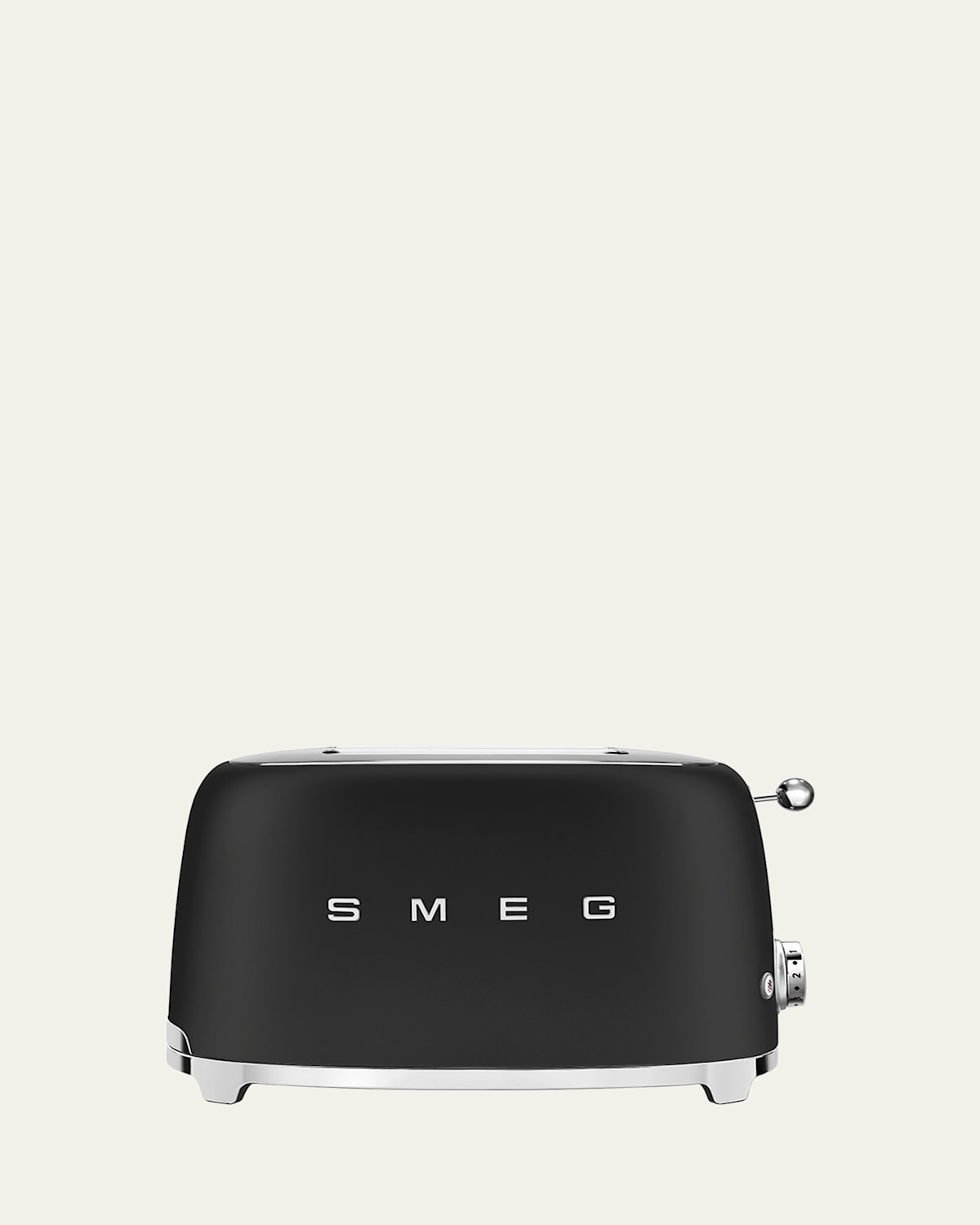 Smeg Retro 2-Slice Toaster, Matte Black | Thumbnail 1 Smeg Retro 2-Slice Toaster, Matte Black | Thumbnail 1