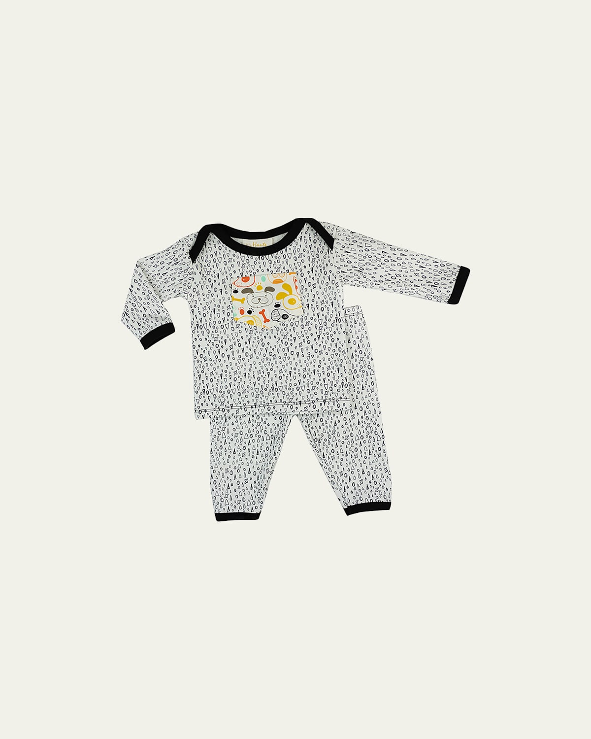 Haute Baby Boy's Paw Time Two-piece Pajama Set In Multi