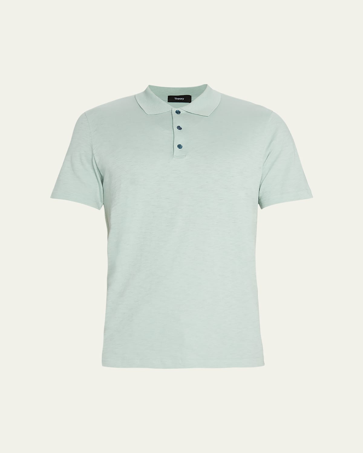 Theory Men's Bron D Cosmos Polo Shirt In Blk