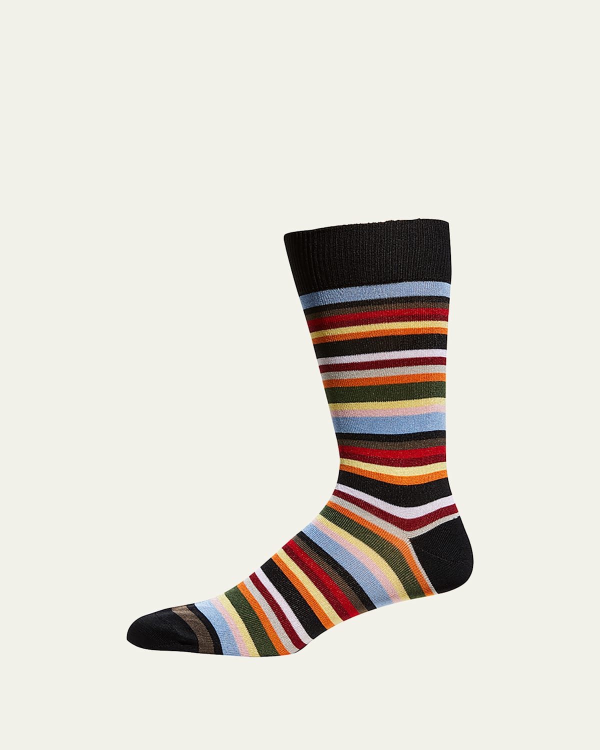Paul Smith Men's Multi-stripe Socks In Multi