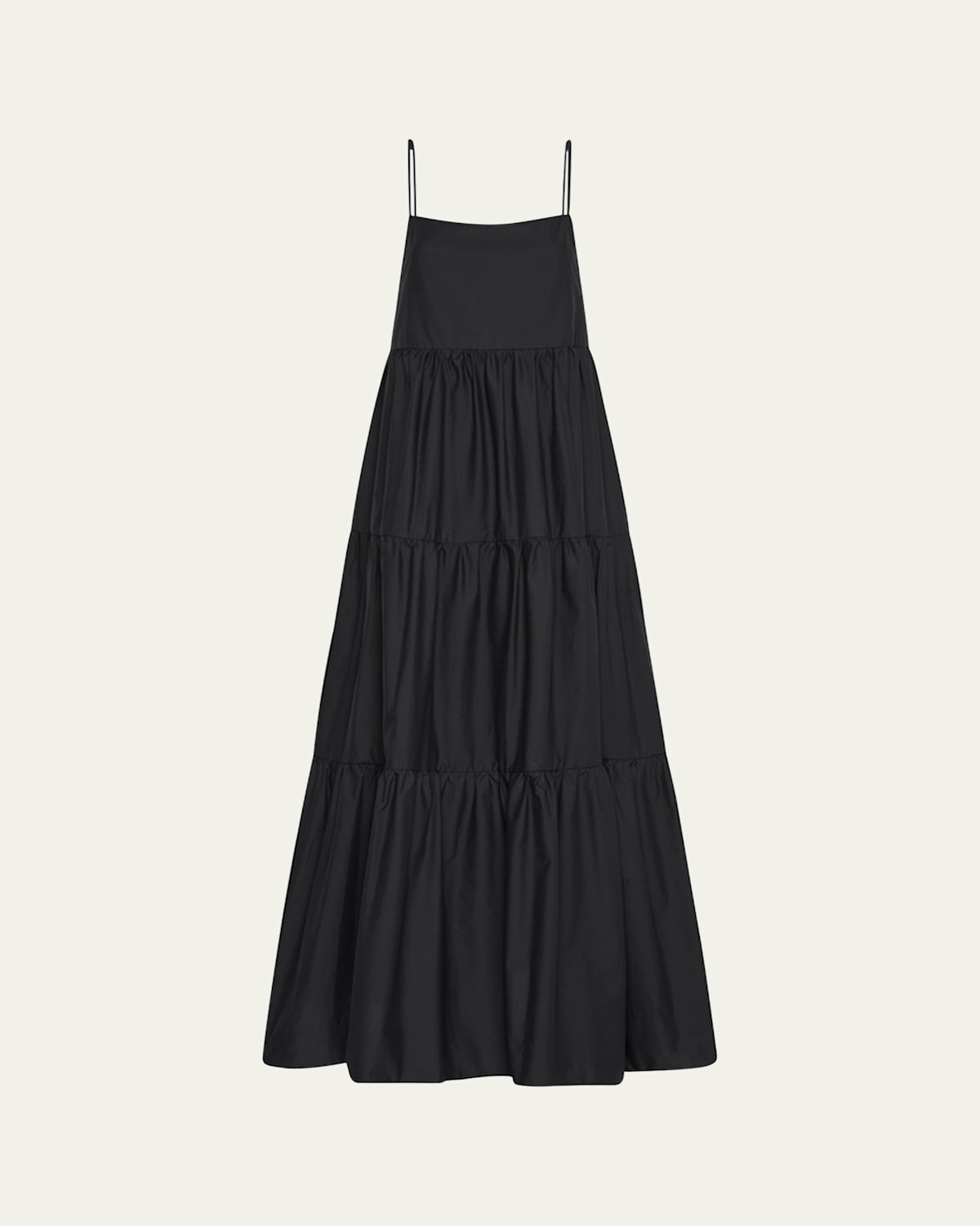 Tiered Low-Back Maxi Sundress