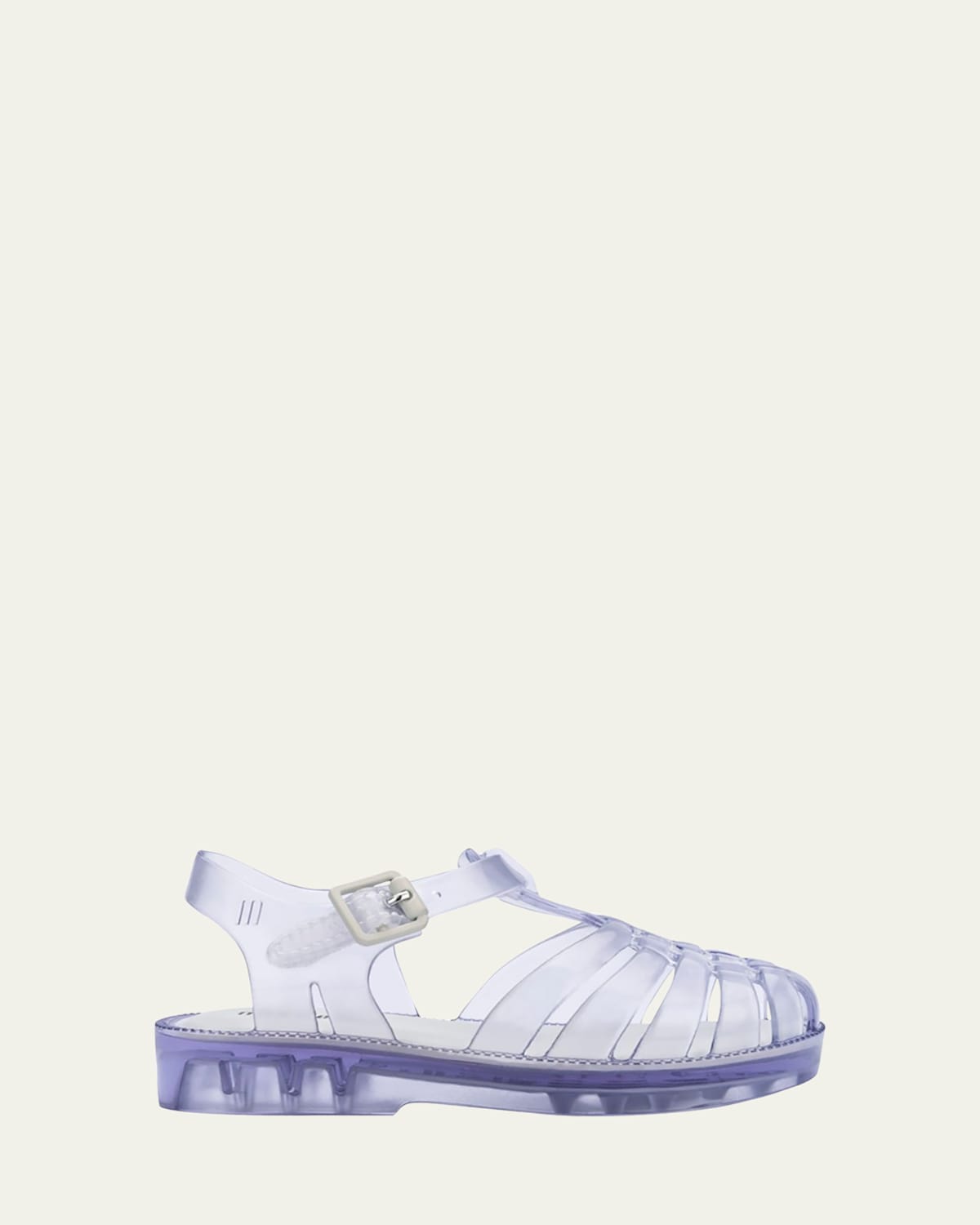 Melissa Kids' Possession Jelly Fisherman Sandal In Clear, Women's At Urban Outfitters In White