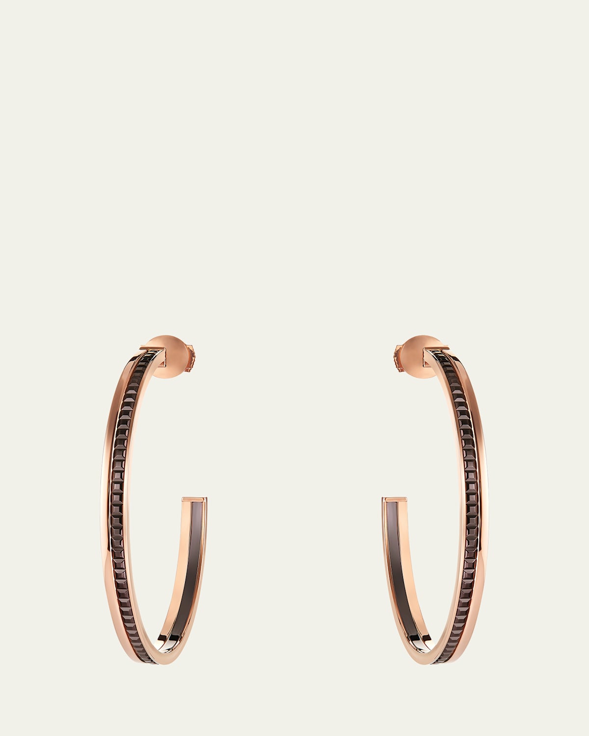 Quatre Classique Hoop Earrings, Large Model