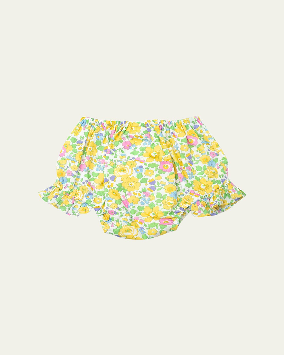 Louelle Girl's Floral-Print Bloomers, Size Newborn-24M
