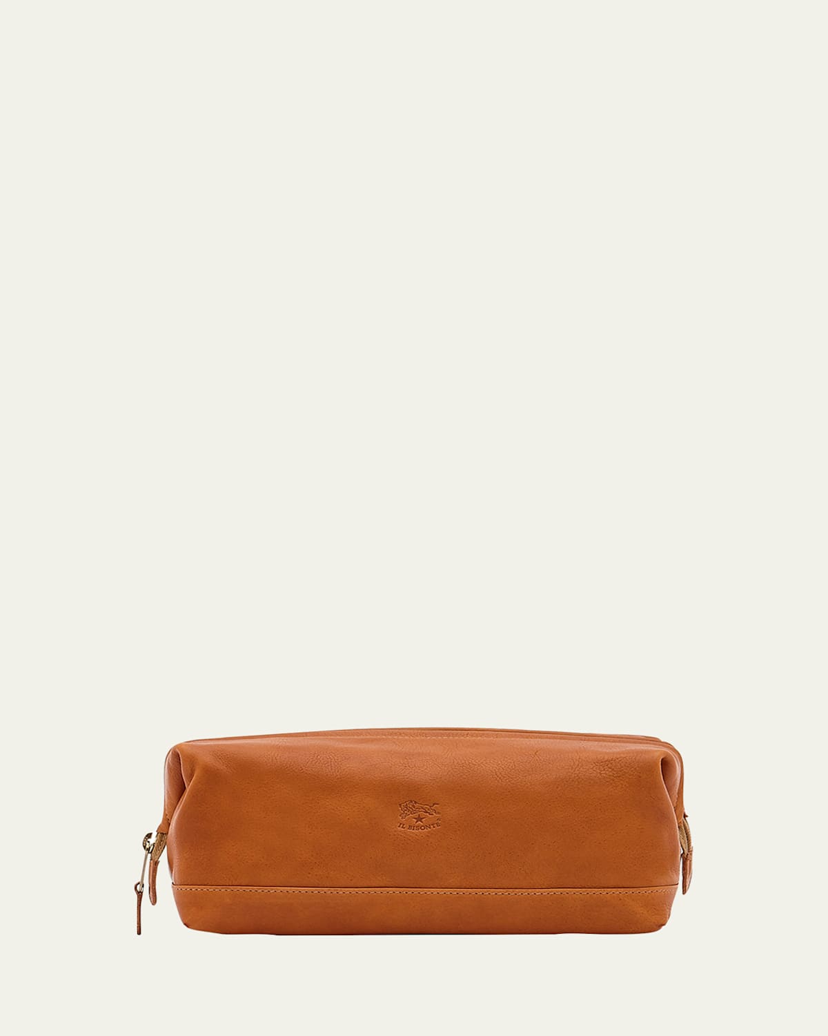 Men's Leather Travel Toiletry Case