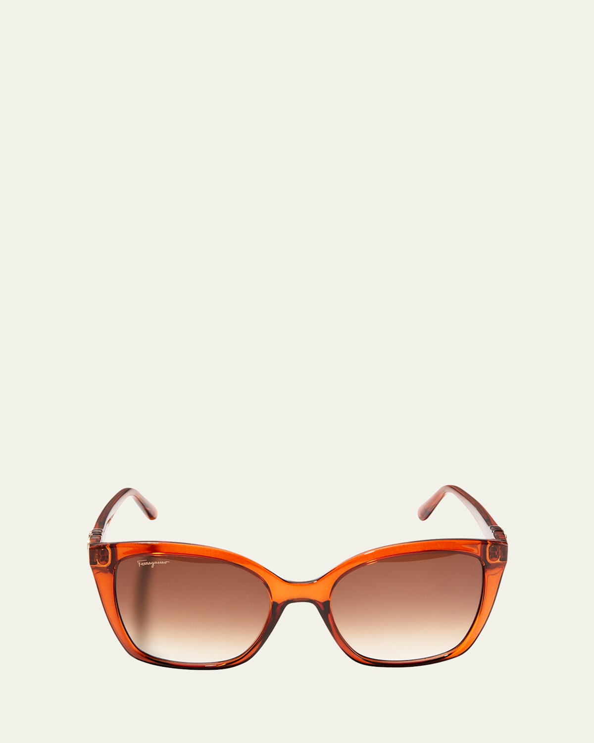 Gancini Square Injection Plastic Sunglasses