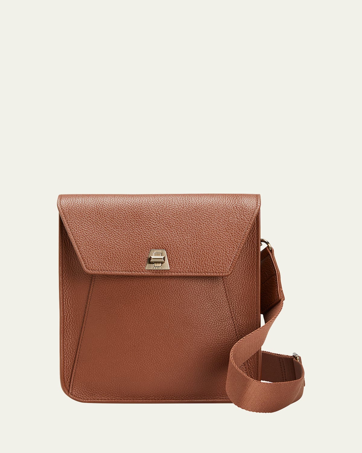 Anouk Small Leather Messenger Bag
