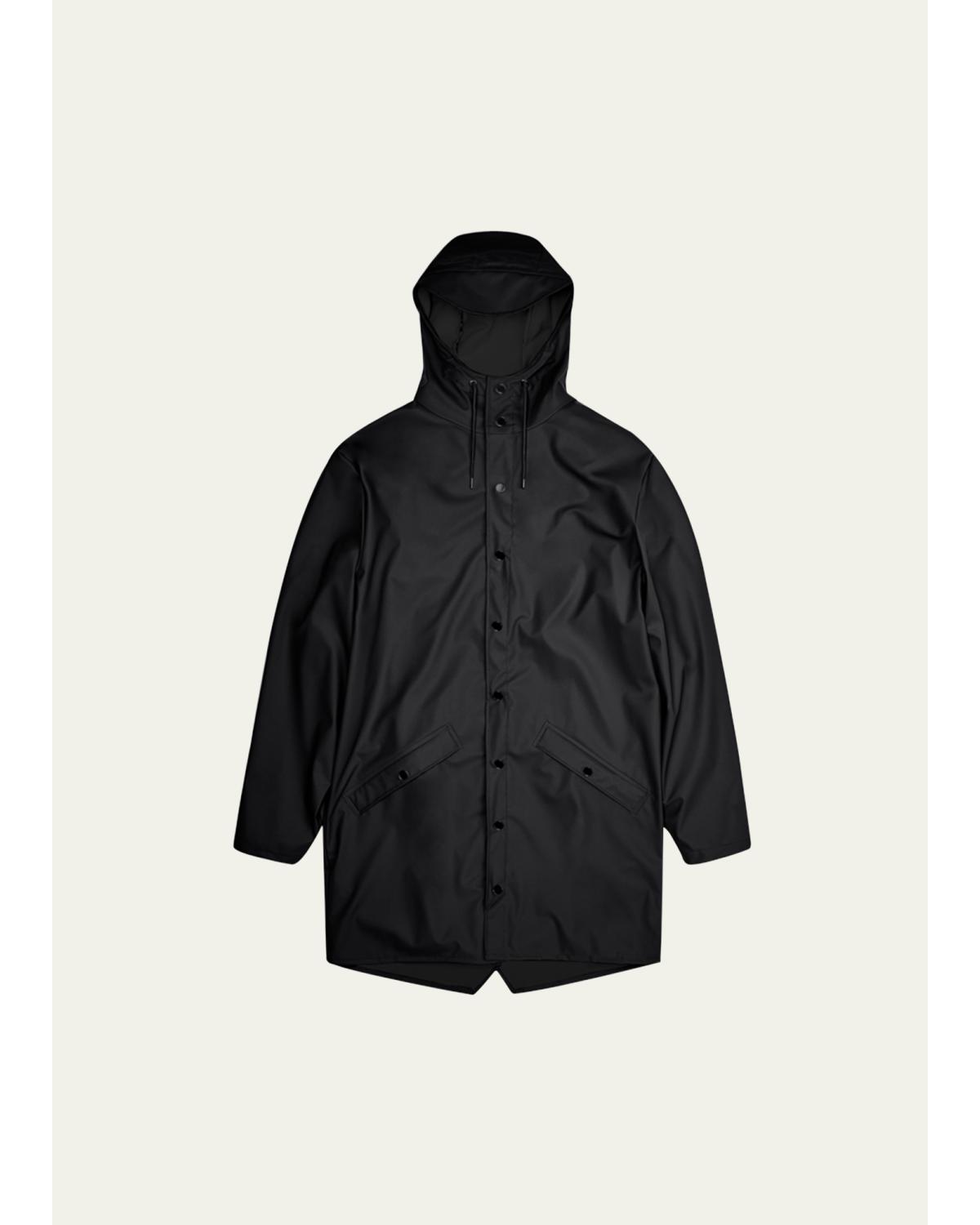 Long Snap-Front Jacket