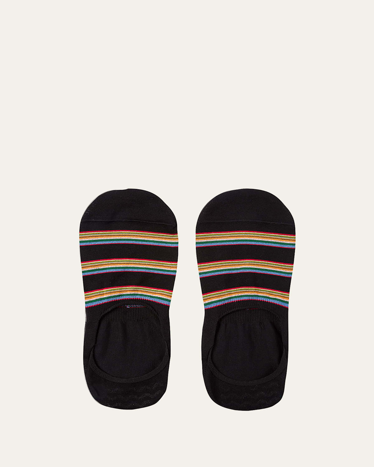 Paul Smith Men's Multiblock No-show Socks W/ Heel Grips