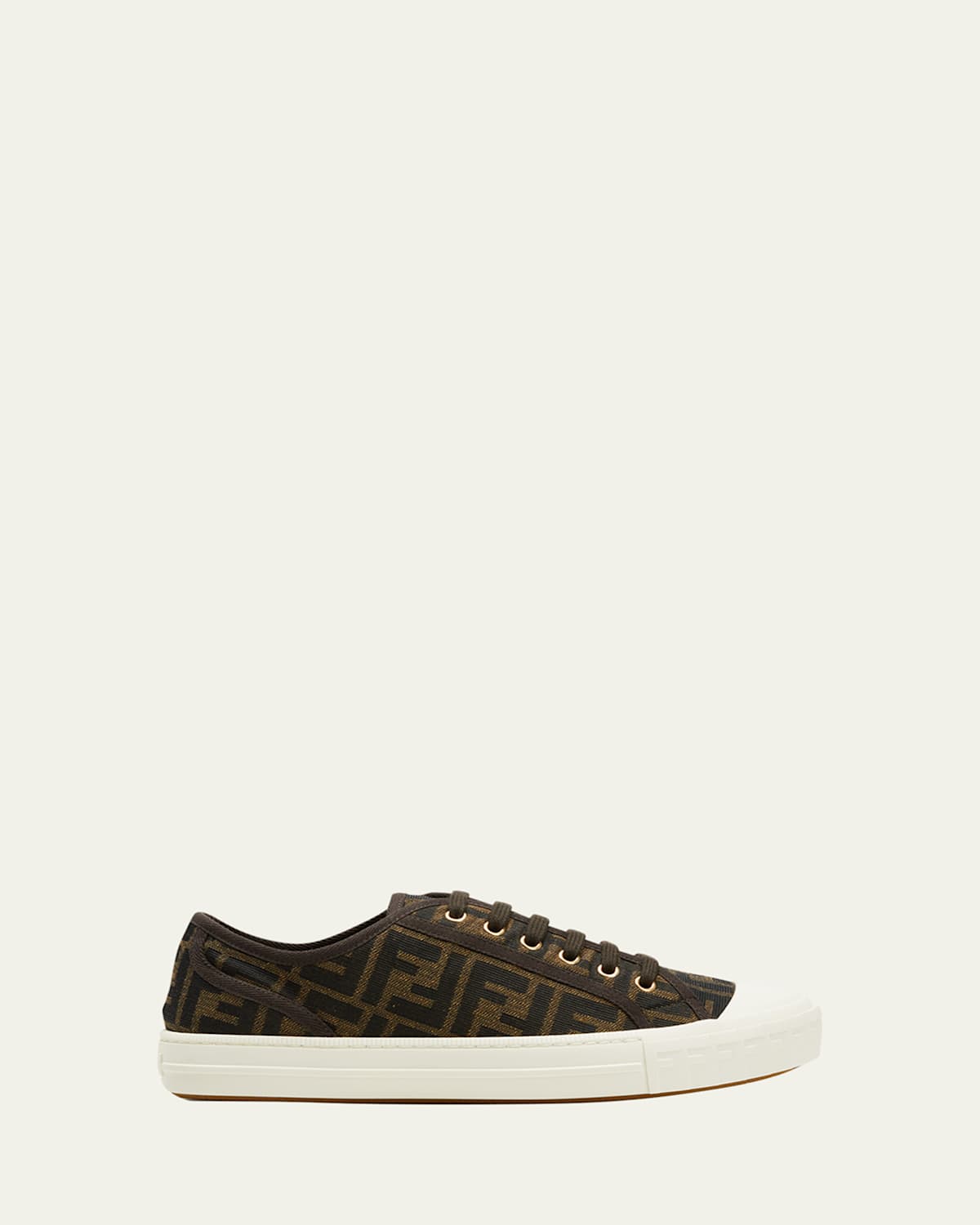 Men's Domino New Summery Canvas Monogram Low Top Sneakers