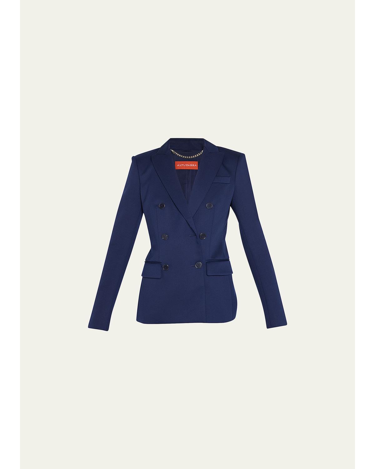 Indiana Double-Breasted Tailored Jacket
