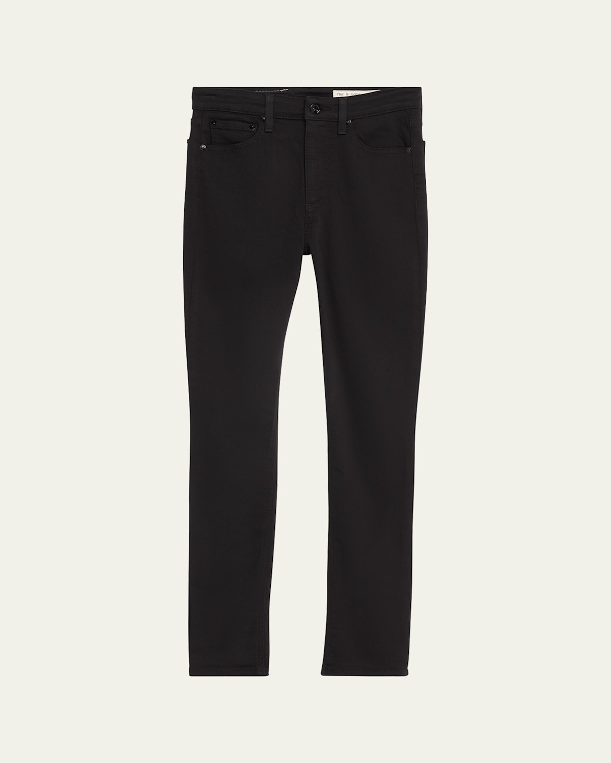 Rag & Bone Flexi Nina High-rise Skinny Jeans In Black