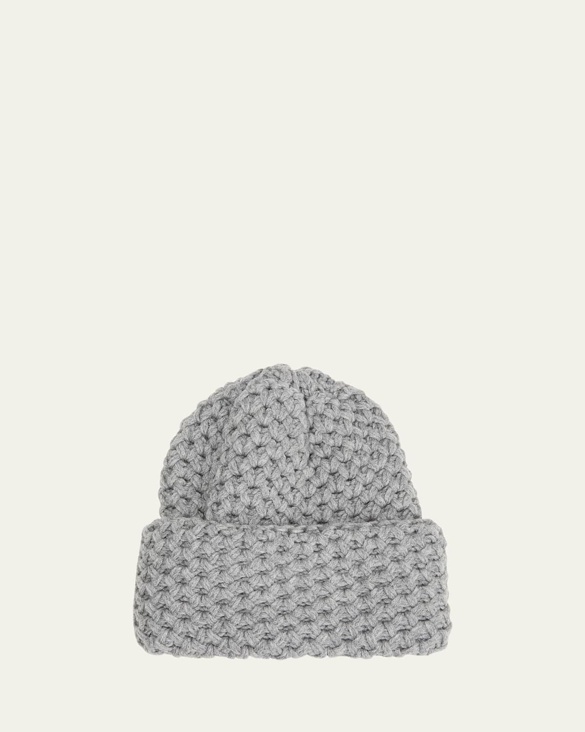Inverni Cashmere Honeycomb Knit Beanie | Thumbnail 4