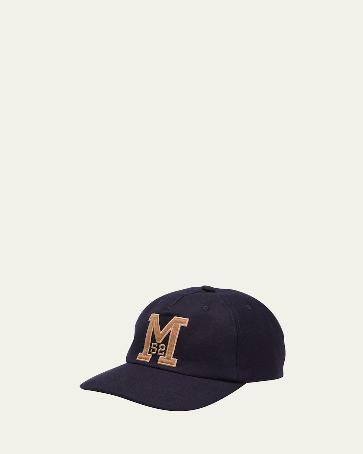 Moncler Logo-patch Baseball Cap In Navy