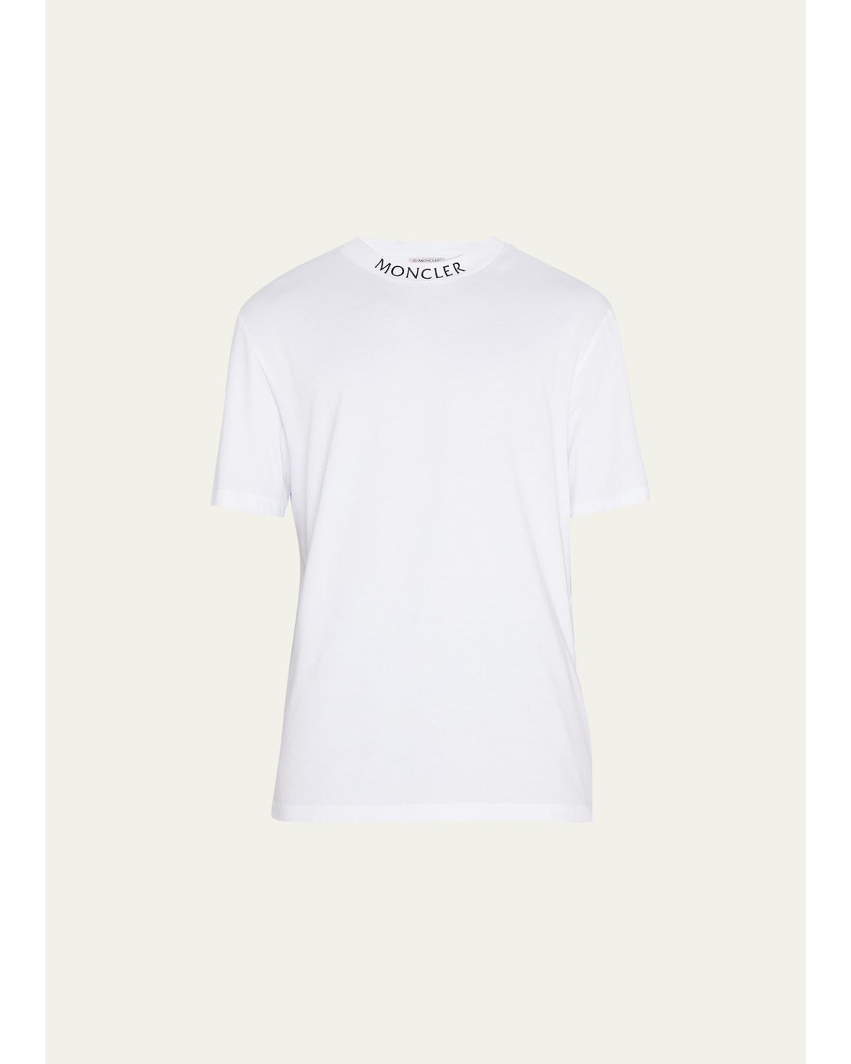 Men'S Logo-Neck T-Shirt