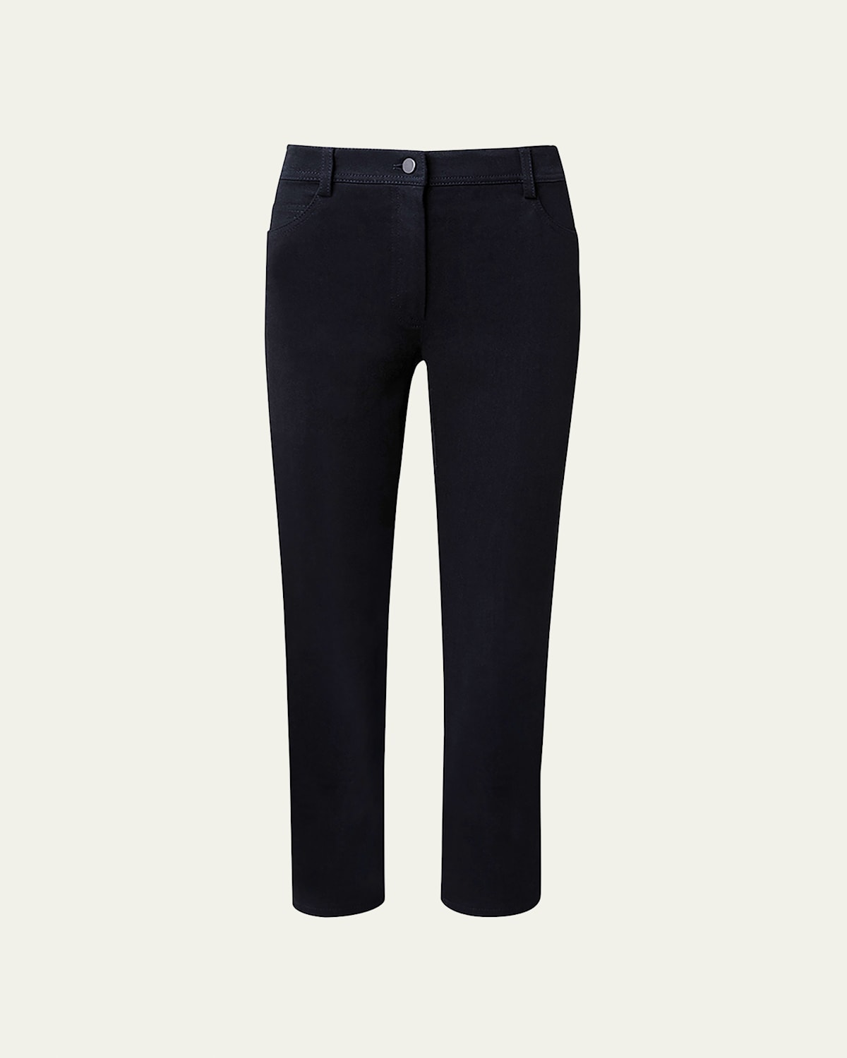 Maru Slim-Legs Ankle Stretch Denim Pants
