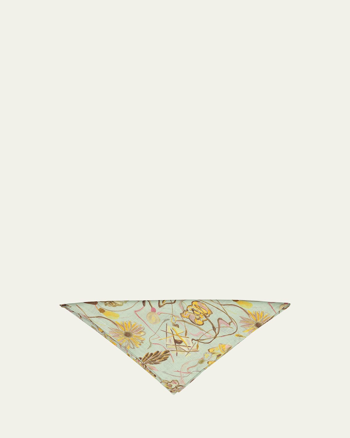 Luisa Longo Bouquet Large Napkin, 20"sq In Multi