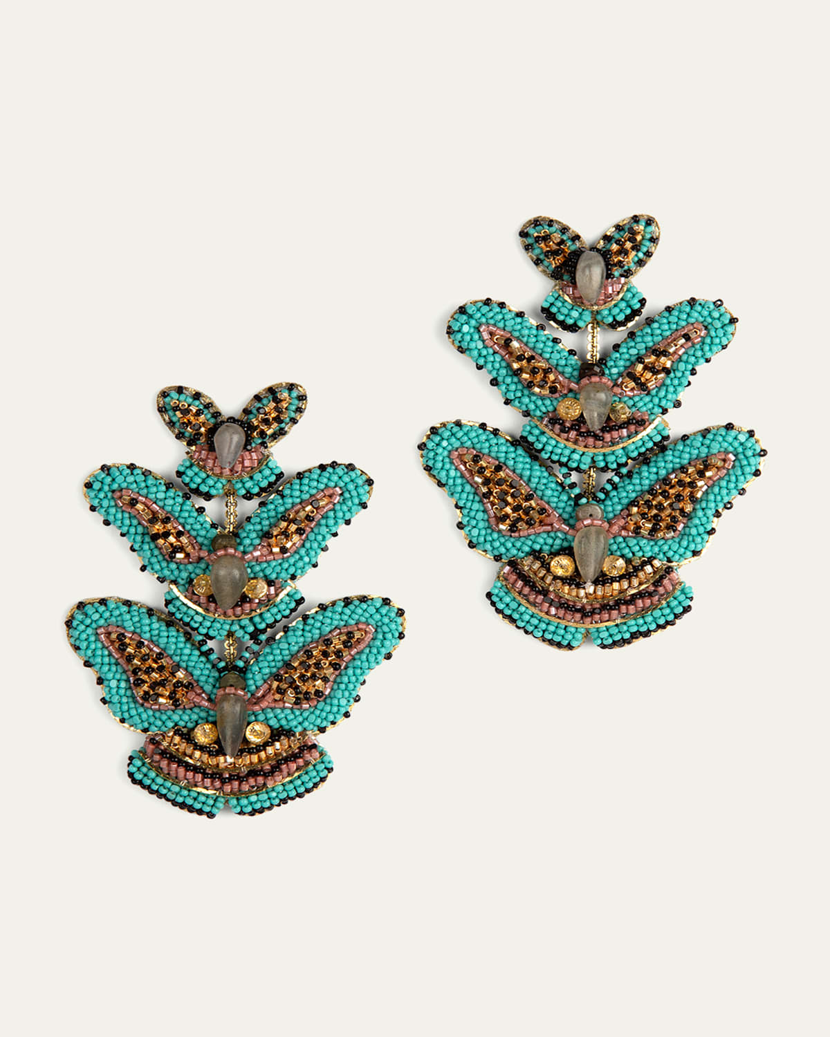 Rainey Butterfly Dangling Earrings