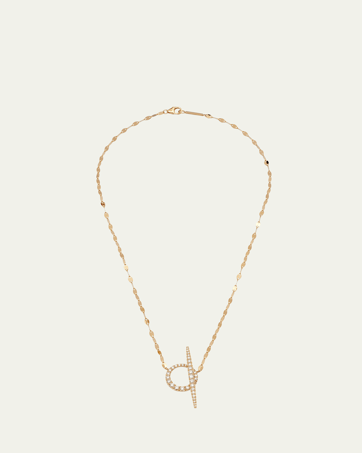 Flawless Graduating Diamond Toggle Necklace