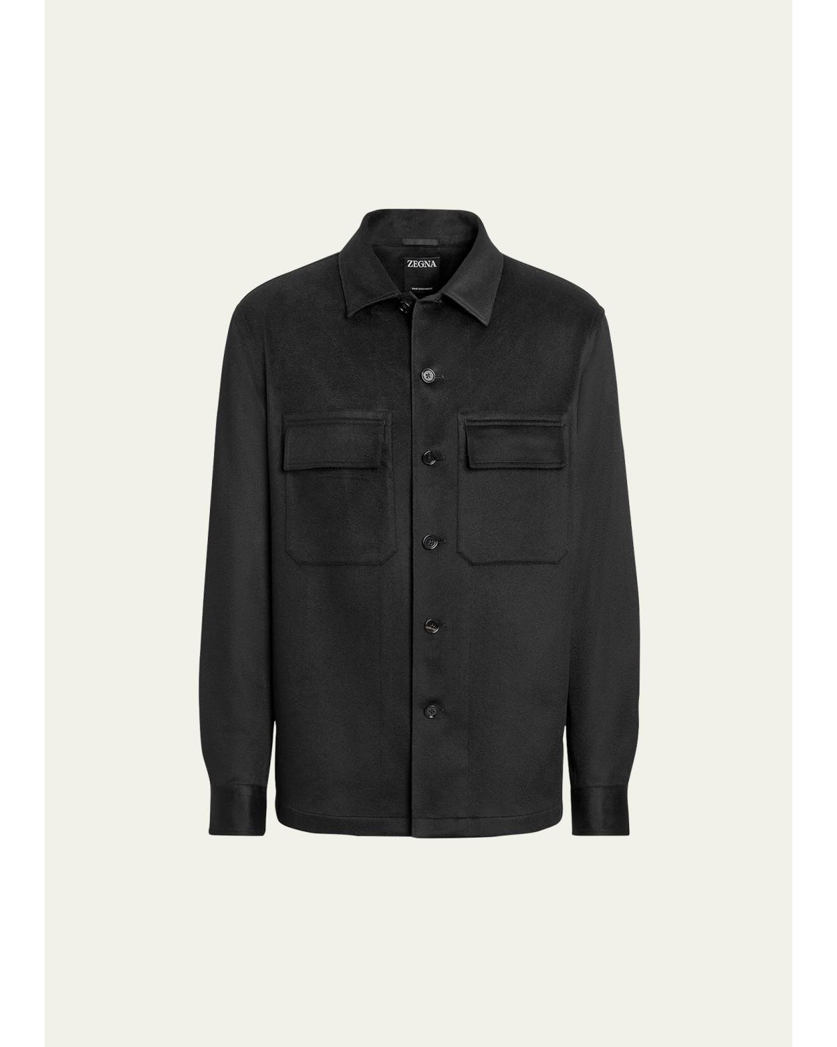 Men'S Cashmere Overshirt