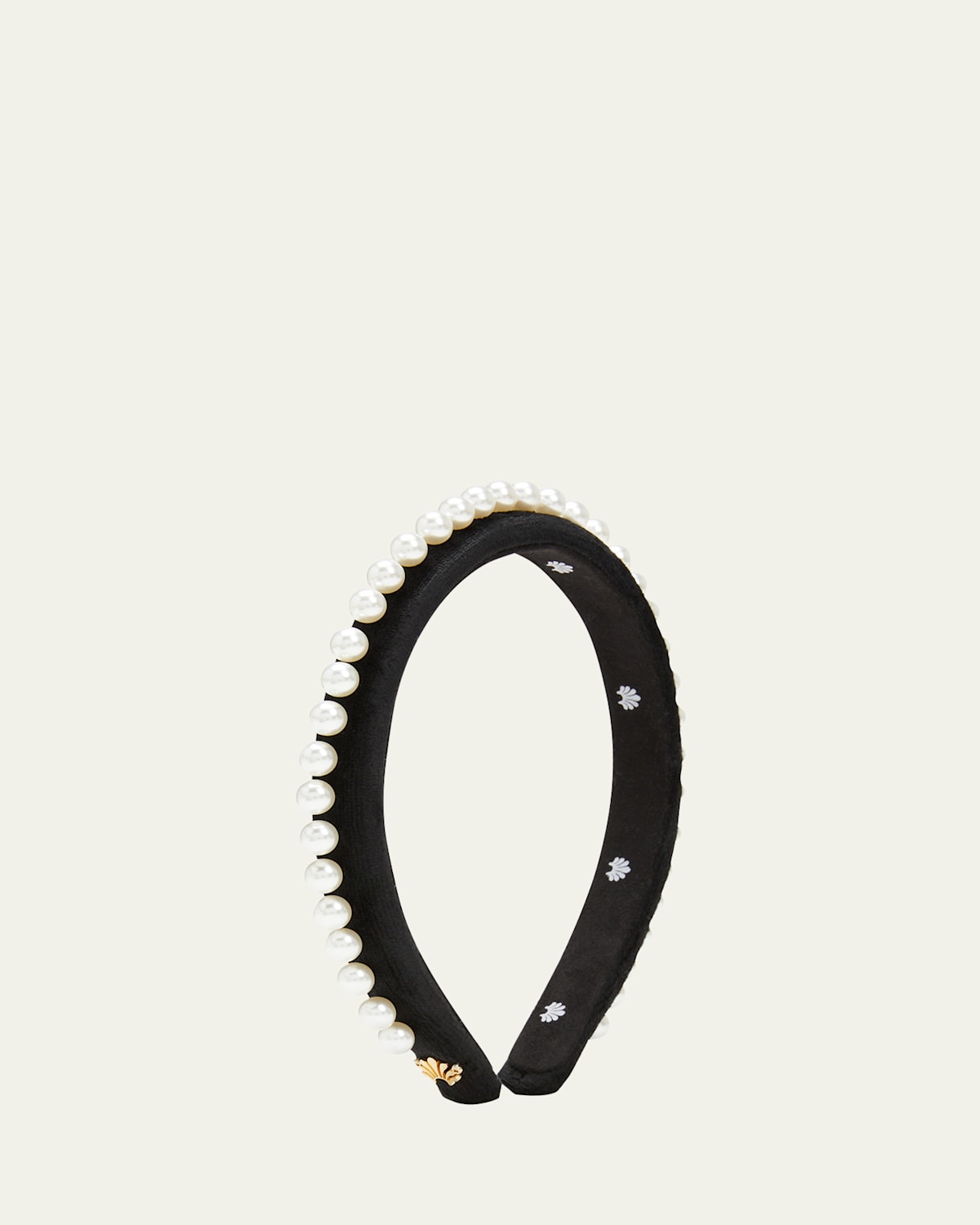 Gigi Pearly Velvet Headband