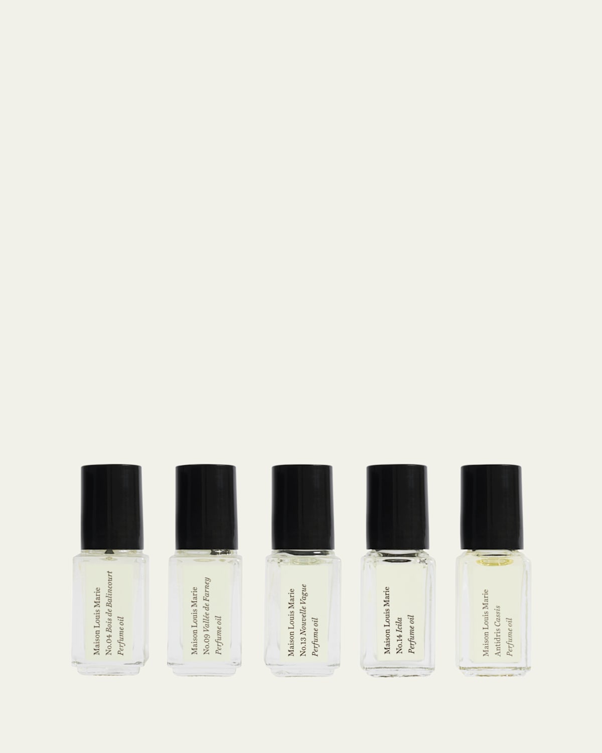Perfume Oil Discovery Set, 5 x 3 mL