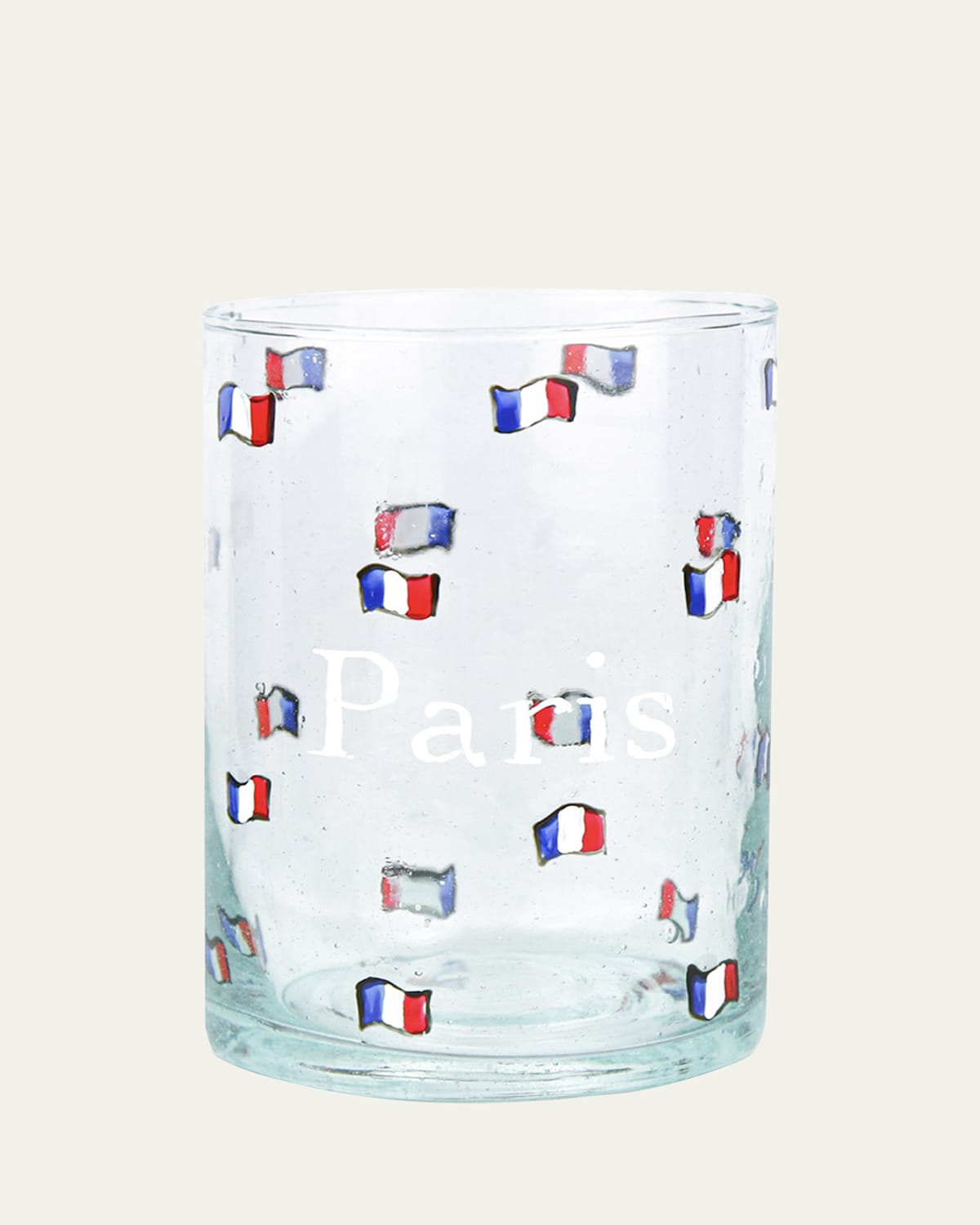 Marin Montagut Drapeaux Paris Drinking Glass In Multi