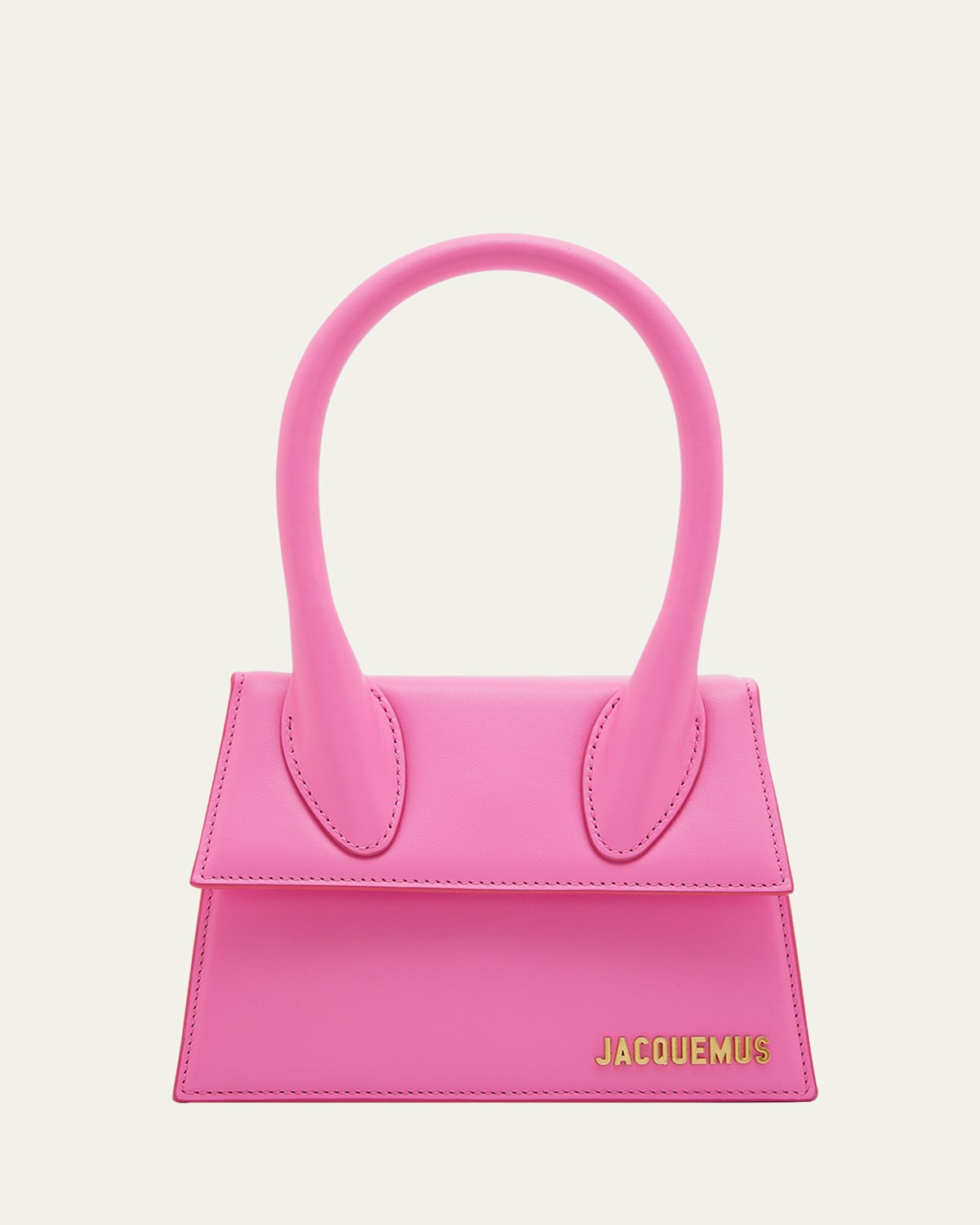 Jacquemus Le Chiquito Logo Lettering Mini Tote Bag